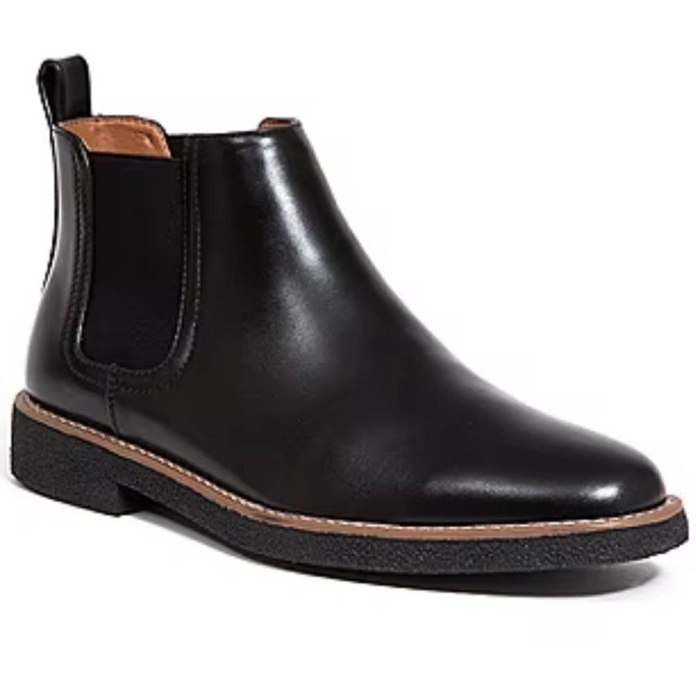 NIB Deer Stags Mens Rockland Block Heel Chelsea Boots Sz 10.5